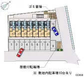 ★手数料０円★三郷市彦江１丁目 月極駐車場